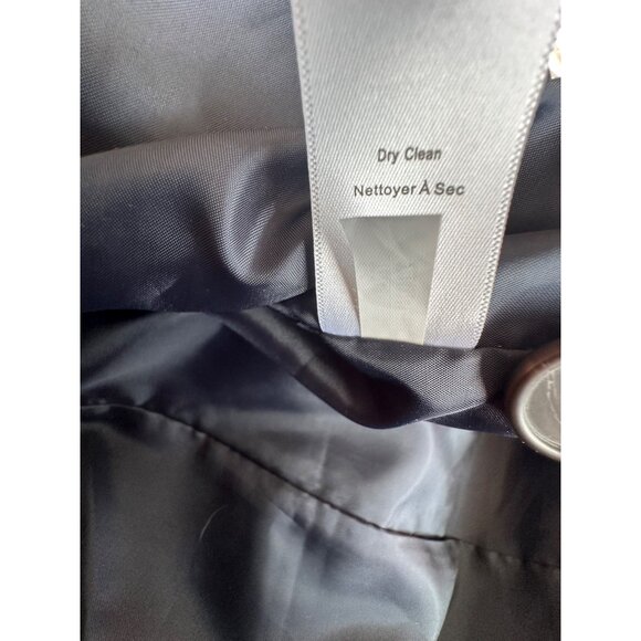 Coldwater Creek Womens Aztec Print Sierra Madras Jacket Size XL Blue Wool Blend - Picture 14 of 16